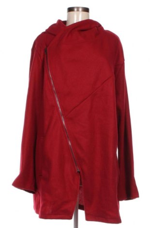 Γυναικείο παλτό SHEIN, Μέγεθος 4XL, Χρώμα Κόκκινο, Τιμή 39,59 €