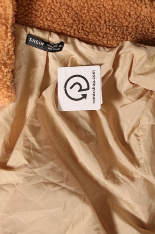 Damski płaszcz SHEIN, Rozmiar XL, Kolor Beżowy, Cena 119,78 zł