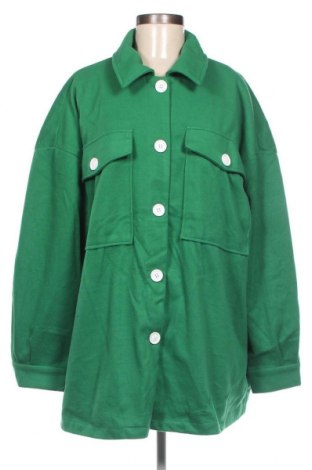 Γυναικείο παλτό SHEIN, Μέγεθος 3XL, Χρώμα Πράσινο, Τιμή 35,63 €