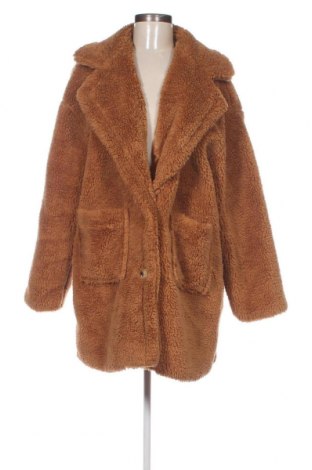 Γυναικείο παλτό SHEIN, Μέγεθος XL, Χρώμα Καφέ, Τιμή 21,84 €