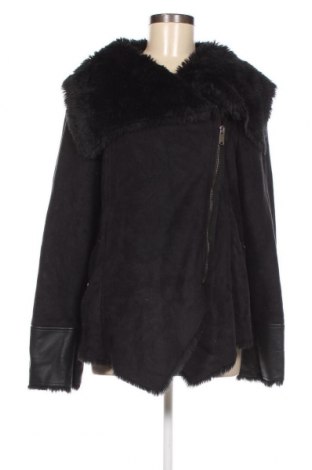 Γυναικείο παλτό Silvian Heach, Μέγεθος L, Χρώμα Μαύρο, Τιμή 33,07 €