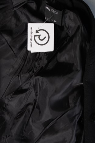 Дамско палто Sinsay, Размер S, Цвят Черен, Цена 80,27 лв.