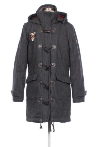 Дамско палто Soccx, Размер M, Цвят Син, Цена 71,40 лв.