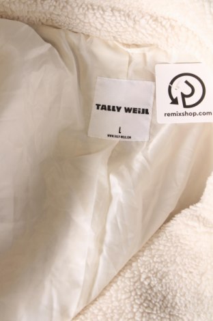 Γυναικείο παλτό Tally Weijl, Μέγεθος L, Χρώμα Λευκό, Τιμή 33,10 €