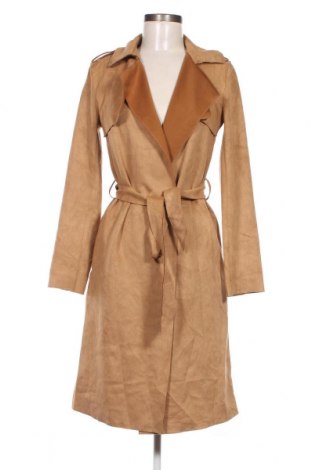 Дамско палто Tally Weijl, Размер S, Цвят Бежов, Цена 21,12 лв.