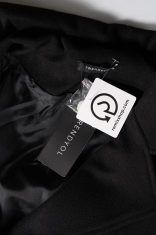 Palton de femei Trendyol, Mărime S, Culoare Negru, Preț 146,32 Lei
