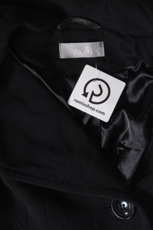 Γυναικείο παλτό Wallis, Μέγεθος M, Χρώμα Μαύρο, Τιμή 11,70 €
