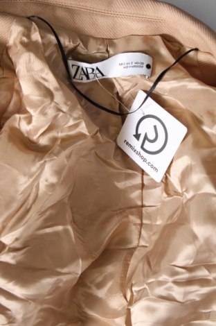 Дамско палто Zara, Размер S, Цвят Кафяв, Цена 68,00 лв.