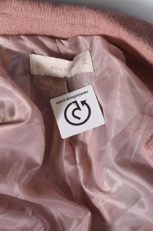 Palton de femei Zara, Mărime M, Culoare Roz, Preț 98,88 Lei