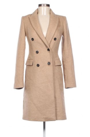 Damenmantel Zara, Größe XS, Farbe Beige, Preis € 47,32
