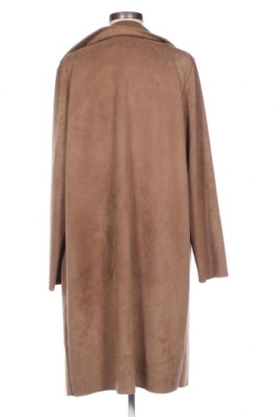 Дамско палто Zara, Размер XL, Цвят Кафяв, Цена 28,05 лв.