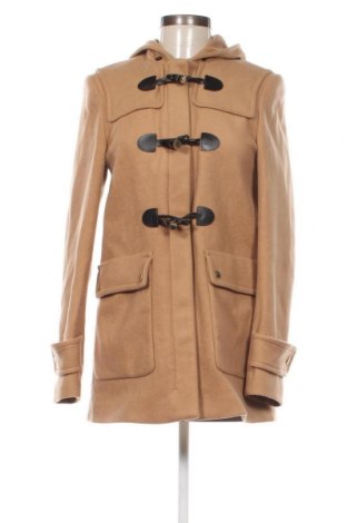 Palton de femei Zara, Mărime S, Culoare Bej, Preț 96,18 Lei