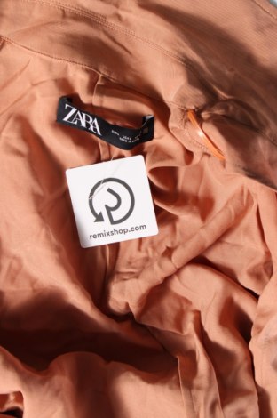 Damenmantel Zara, Größe L, Farbe Orange, Preis 12,63 €