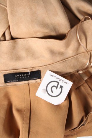 Дамско палто Zara, Размер S, Цвят Бежов, Цена 33,00 лв.
