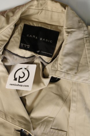 Дамско палто Zara, Размер S, Цвят Бежов, Цена 10,45 лв.