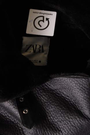 Дамско палто Zara, Размер M, Цвят Черен, Цена 44,20 лв.