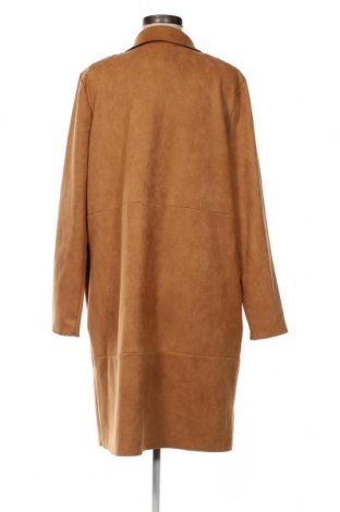 Дамско палто Zara, Размер L, Цвят Кафяв, Цена 30,25 лв.