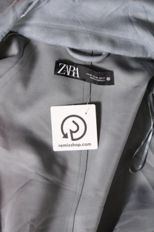 Дамско палто Zara, Размер XS, Цвят Син, Цена 27,50 лв.