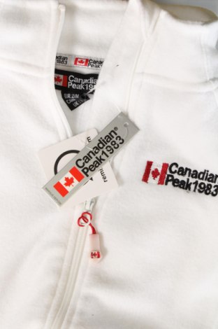 Γυναικεία ζακέτα fleece Canadian Peak, Μέγεθος M, Χρώμα Λευκό, Τιμή 30,62 €