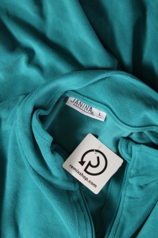 Γυναικεία ζακέτα fleece Janina, Μέγεθος L, Χρώμα Μπλέ, Τιμή 5,55 €