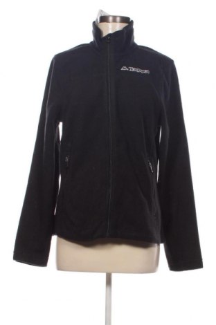 Damen Fleece Oberteil  Kappa, Größe XL, Farbe Schwarz, Preis € 6,39