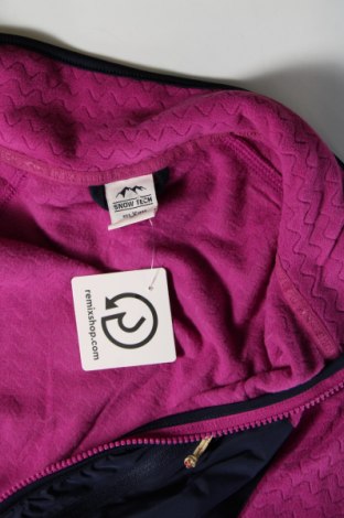 Γυναικεία ζακέτα fleece SnowTech, Μέγεθος L, Χρώμα Βιολετί, Τιμή 7,15 €
