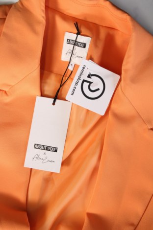 Γυναικείο σακάκι ABOUT YOU x Alina Eremia, Μέγεθος M, Χρώμα Πορτοκαλί, Τιμή 70,62 €