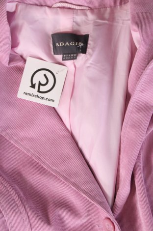 Дамско сако Adagio, Размер XL, Цвят Розов, Цена 26,40 лв.