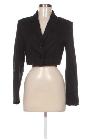 Γυναικείο σακάκι Bershka, Μέγεθος S, Χρώμα Μαύρο, Τιμή 13,61 €