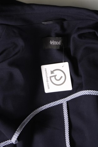 Γυναικείο σακάκι Delmod, Μέγεθος L, Χρώμα Μπλέ, Τιμή 14,97 €