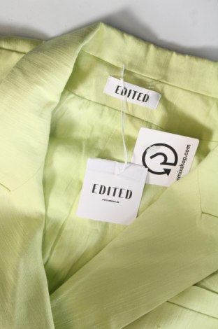 Γυναικείο σακάκι Edited, Μέγεθος S, Χρώμα Πράσινο, Τιμή 31,78 €