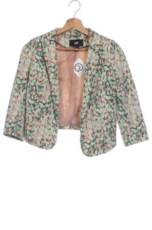 Дамско сако H&M, Размер XS, Цвят Многоцветен, Цена 25,08 лв.