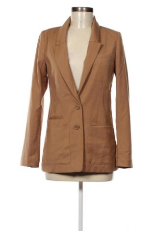 Дамско сако H&M, Размер S, Цвят Кафяв, Цена 26,40 лв.