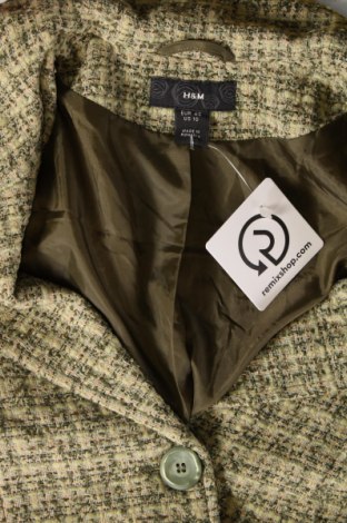Дамско сако H&M, Размер M, Цвят Зелен, Цена 24,64 лв.