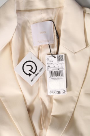 Γυναικείο σακάκι Mango, Μέγεθος XL, Χρώμα Εκρού, Τιμή 57,53 €