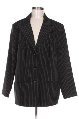 Γυναικείο σακάκι Mia Linea, Μέγεθος XXL, Χρώμα Μαύρο, Τιμή 21,23 €