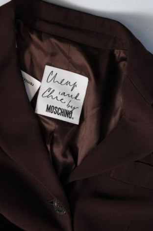 Дамско сако Moschino Cheap And Chic, Размер M, Цвят Кафяв, Цена 143,59 лв.