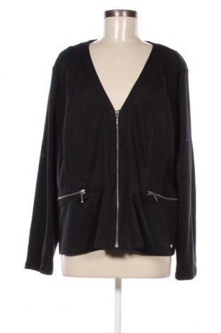 Γυναικείο σακάκι Ms Mode, Μέγεθος 3XL, Χρώμα Μαύρο, Τιμή 27,22 €