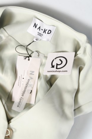 Γυναικείο σακάκι NA-KD, Μέγεθος M, Χρώμα Πράσινο, Τιμή 14,12 €