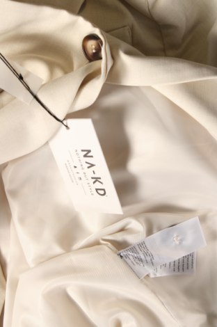 Дамско сако NA-KD, Размер M, Цвят Екрю, Цена 54,80 лв.