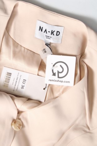 Дамско сако NA-KD, Размер S, Цвят Бежов, Цена 27,40 лв.