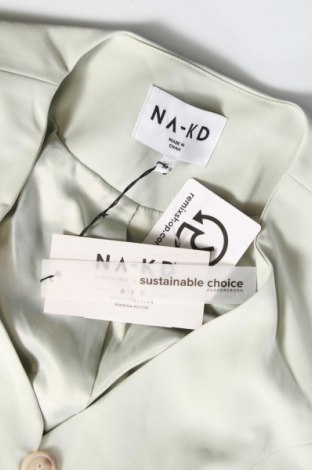 Дамско сако NA-KD, Размер XS, Цвят Зелен, Цена 35,62 лв.