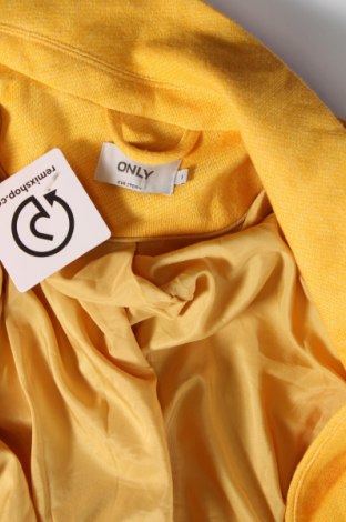 Γυναικείο σακάκι ONLY, Μέγεθος S, Χρώμα Κίτρινο, Τιμή 25,36 €