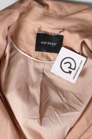Γυναικείο σακάκι Orsay, Μέγεθος M, Χρώμα  Μπέζ, Τιμή 15,31 €