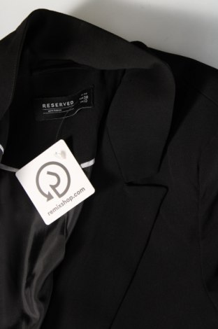 Γυναικείο σακάκι Reserved, Μέγεθος M, Χρώμα Μαύρο, Τιμή 15,31 €