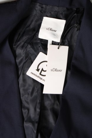Γυναικείο σακάκι S.Oliver, Μέγεθος M, Χρώμα Μπλέ, Τιμή 70,62 €