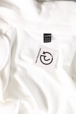 Γυναικείο σακάκι SHEIN, Μέγεθος XL, Χρώμα Λευκό, Τιμή 27,22 €