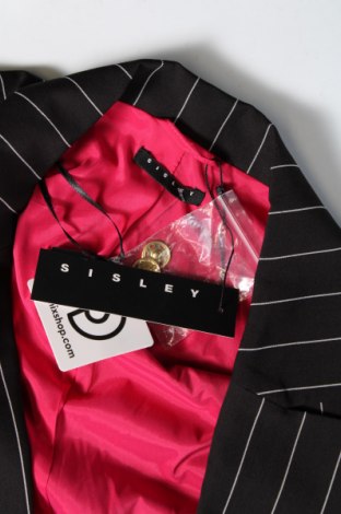 Γυναικείο σακάκι Sisley, Μέγεθος M, Χρώμα Μαύρο, Τιμή 66,24 €