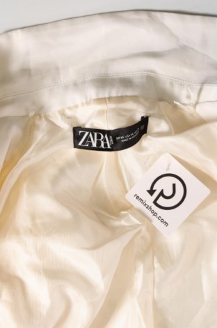 Damen Blazer Zara, Größe XS, Farbe Ecru, Preis 33,40 €