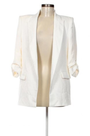 Дамско сако Zara, Размер XS, Цвят Екрю, Цена 48,00 лв.